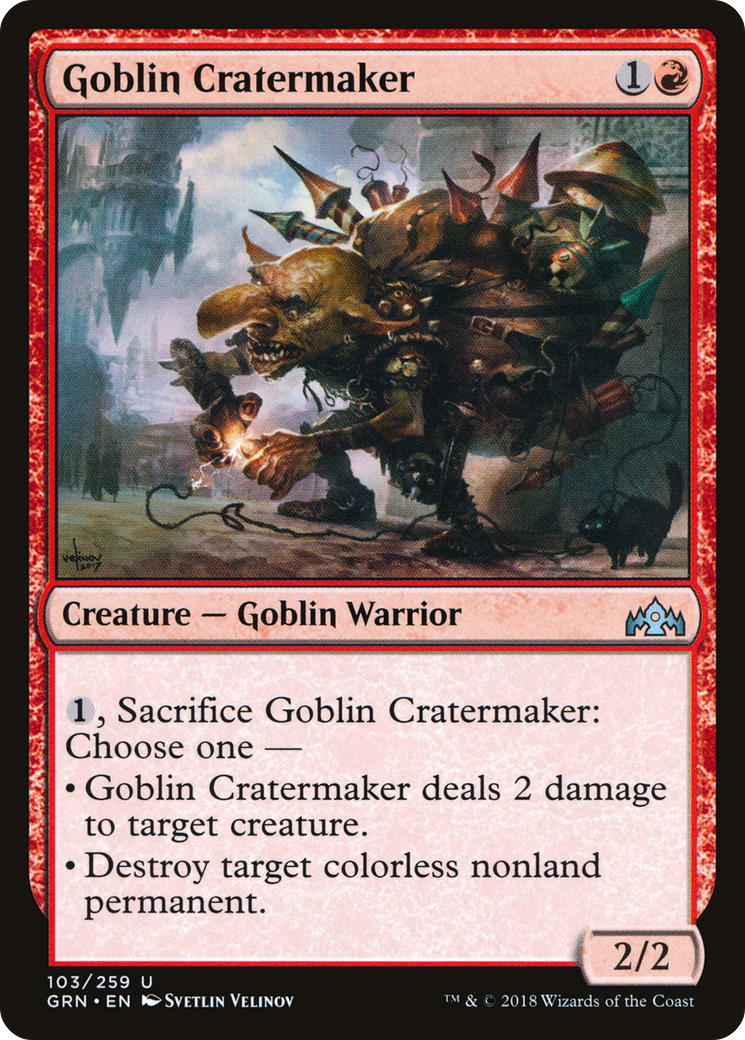 Goblin Cratermaker (GRN-103) (Foil)
