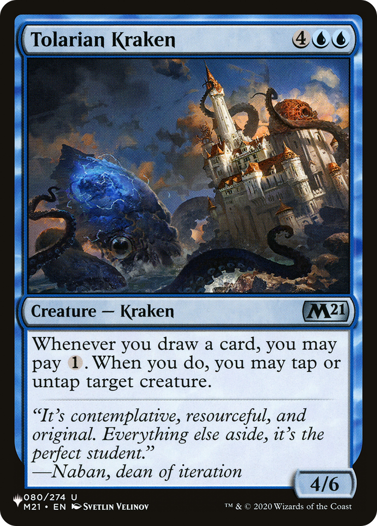 Tolarian Kraken (LIST-M21-80)