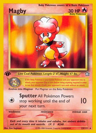 Magby (N1-023) (1st Edition)