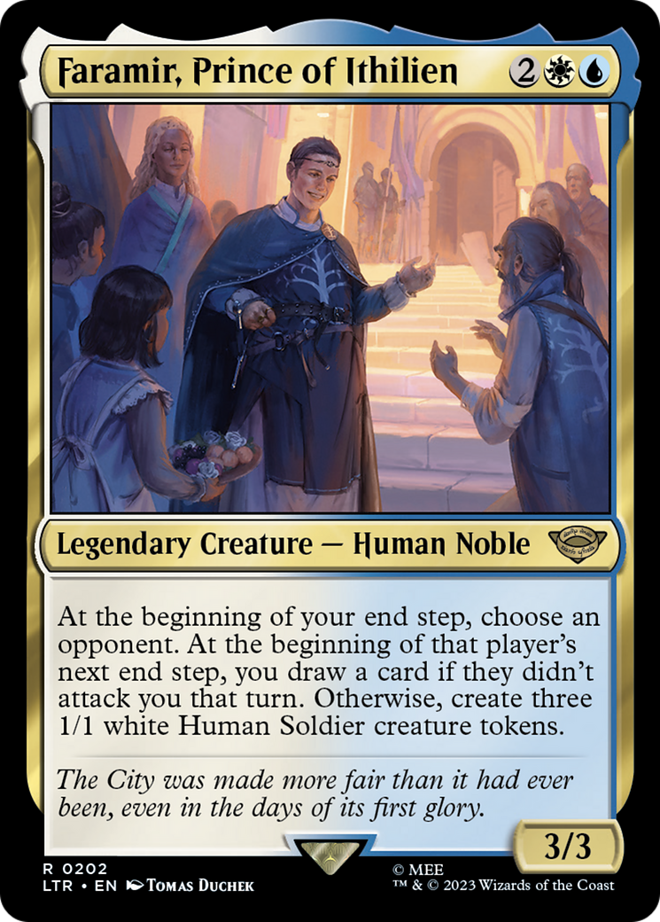 Faramir, Prince of Ithilien (LTR-202) (Foil)