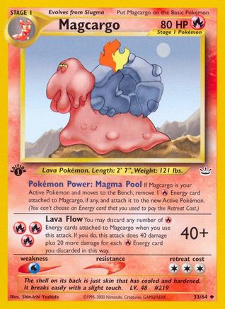 Magcargo (N3-033) (1st Edition)