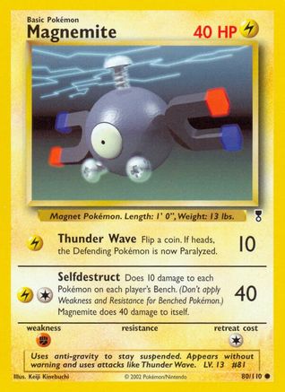 Magnemite (LC-080) (Reverse Holofoil)