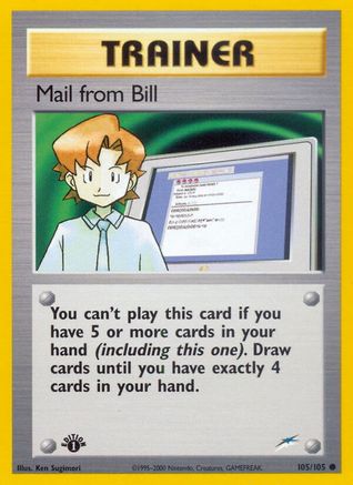 Mail from Bill (N4-105) (Unlimited)