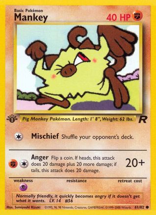 Mankey (TR-061) (Unlimited)