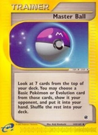 Master Ball (EX-143) (Reverse Holofoil)