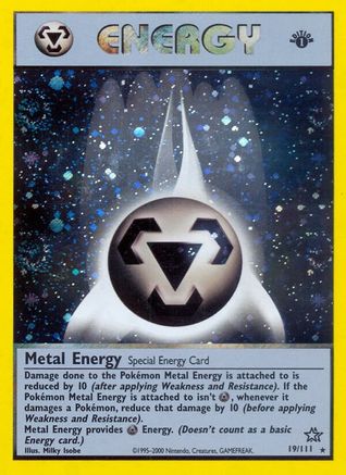 Metal Energy (N1-019) (1st Edition Holofoil)