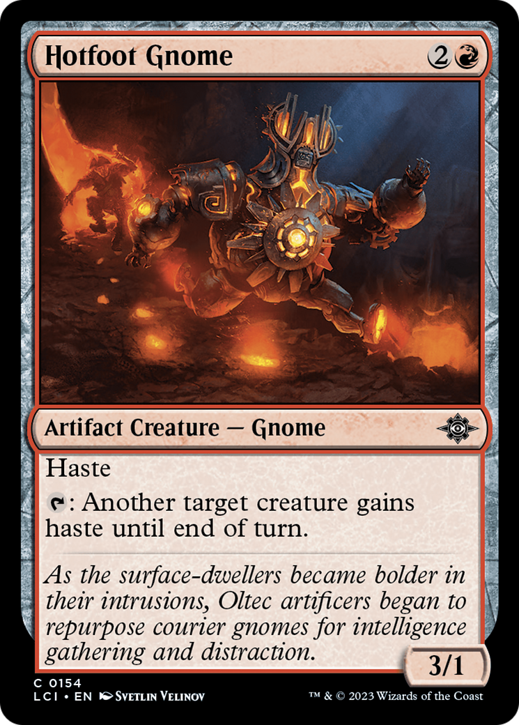 Hotfoot Gnome (LCI-154)