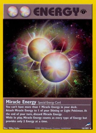 Miracle Energy (N4-016) (Unlimited Holofoil)