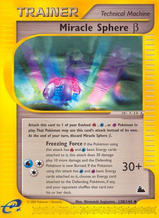 Miracle Sphere Beta (SK-130) (Reverse Holofoil)