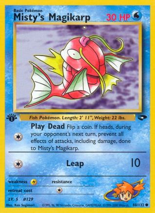 Misty's Magikarp (G2-088) (1st Edition)