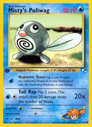 Misty's Poliwag (G1-087) (Unlimited)