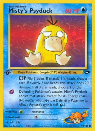 Misty's Psyduck (G2-090) (Unlimited)