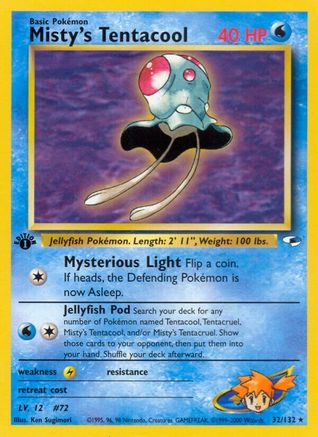 Misty's Tentacool (32) (G1-032) (1st Edition)