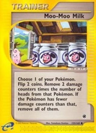 Moo-Moo Milk (EX-155) (Reverse Holofoil)