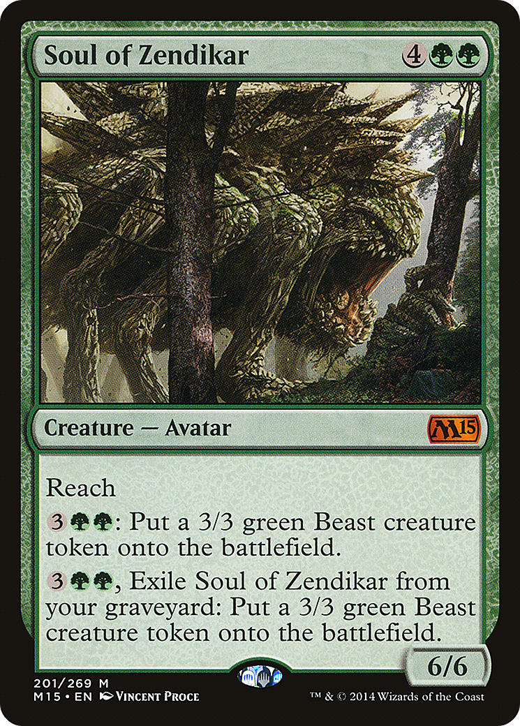 Soul of Zendikar (M15-201) (Foil)