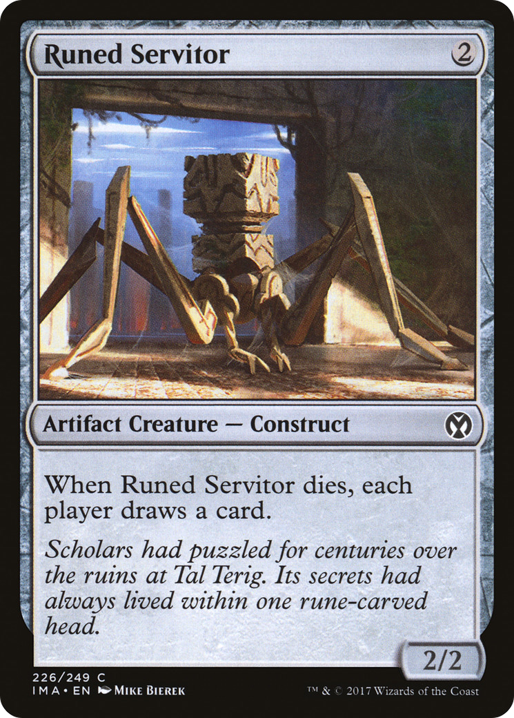 Runed Servitor (IMA-226) (Foil)