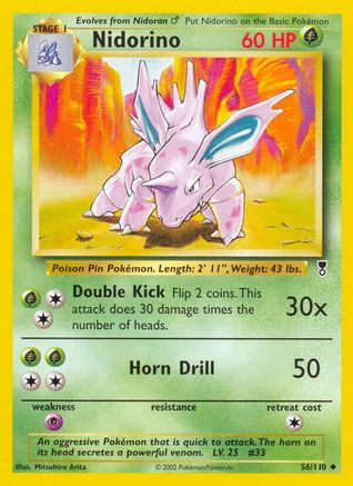 Nidorino (LC-056) (Reverse Holofoil)