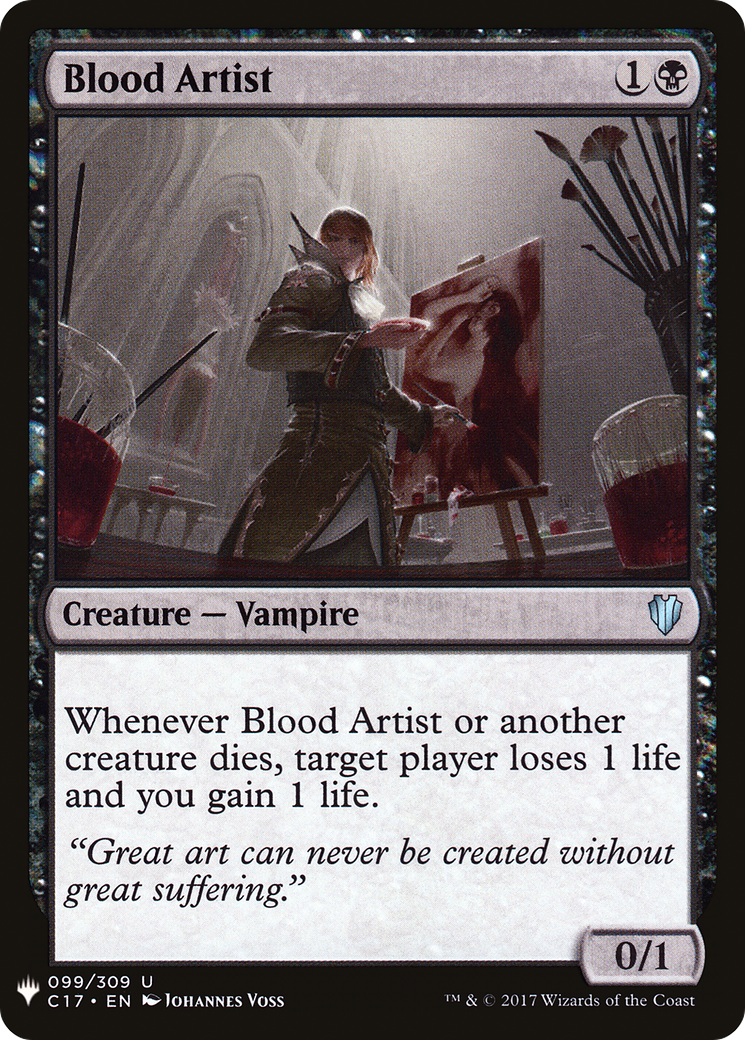 Blood Artist (LIST-C17-99)
