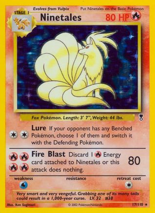 Ninetales (LC-017) (Reverse Holofoil)