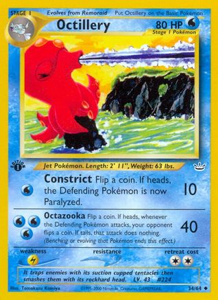 Octillery (N3-034) (1st Edition)