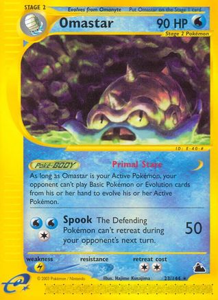 Omastar (SK-023) (Reverse Holofoil)