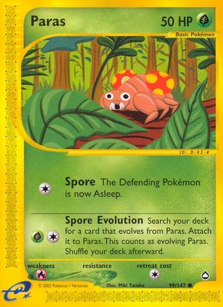 Paras (AQ-099) (Reverse Holofoil)