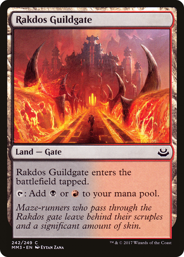 Rakdos Guildgate (MM3-242) (Foil)