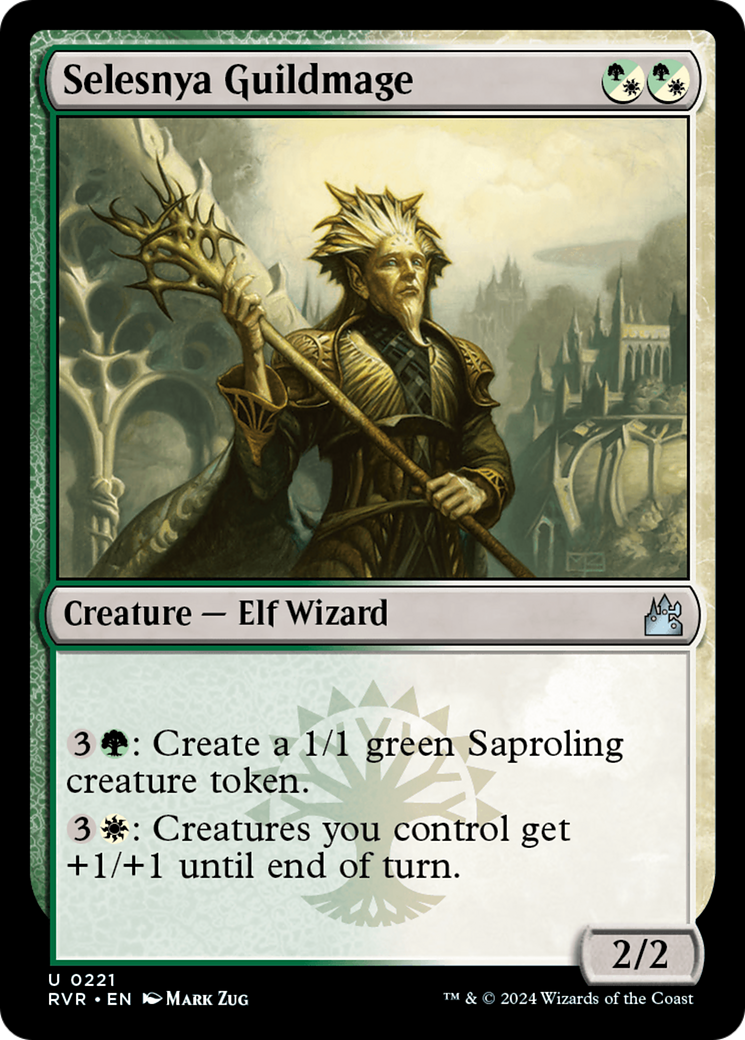 Selesnya Guildmage (RVR-221) (Foil)