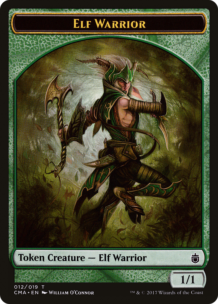Elf Warrior Token (CMA-012)