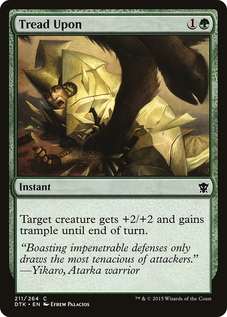Tread Upon (DTK-211) (Foil)