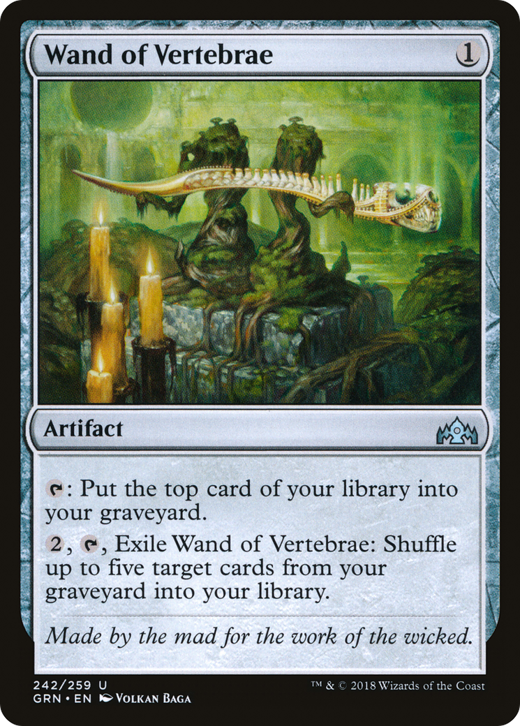 Wand of Vertebrae (GRN-242) (Foil)