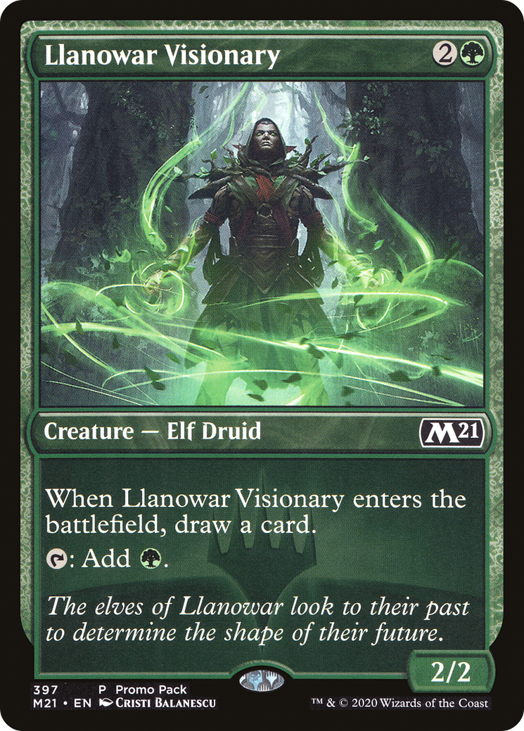 Llanowar Visionary (PPM21-397) (Foil)