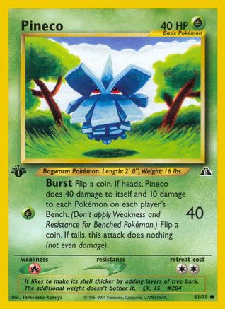 Pineco (N2-061) (1st Edition)