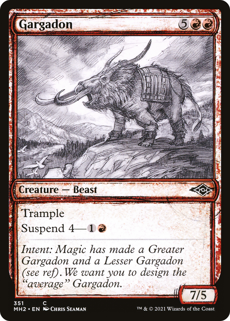 Gargadon (MH2-351) (Showcase) (Foil)