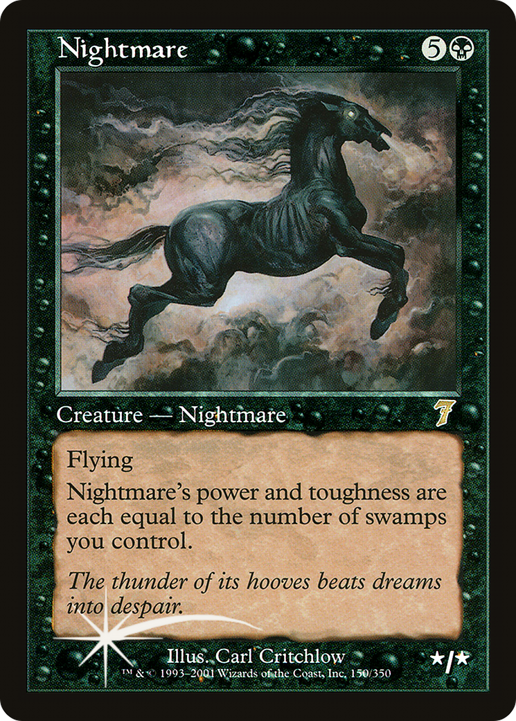 Nightmare (7ED-150★) (Foil)