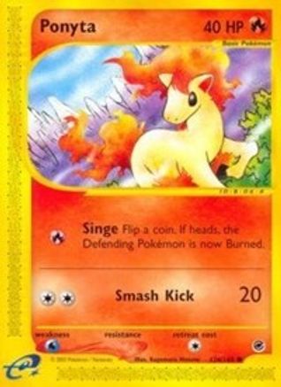 Ponyta (EX-126) (Reverse Holofoil)