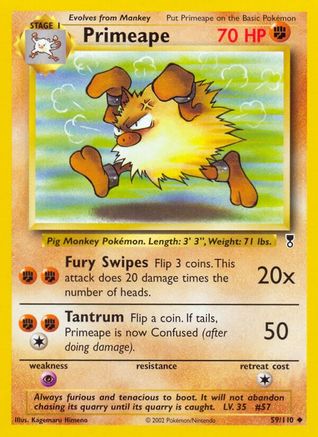 Primeape (LC-059) (Reverse Holofoil)