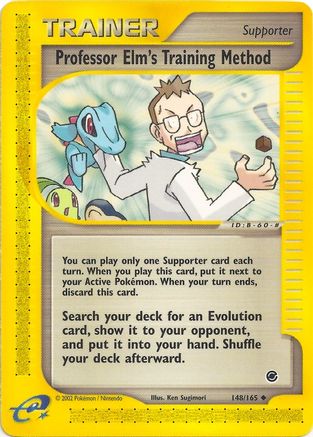 Professor Elm's Training Method (EX-148) (Reverse Holofoil)