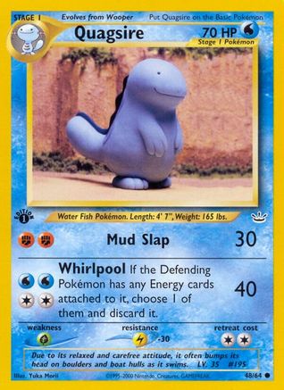 Quagsire (N3-048) (1st Edition)