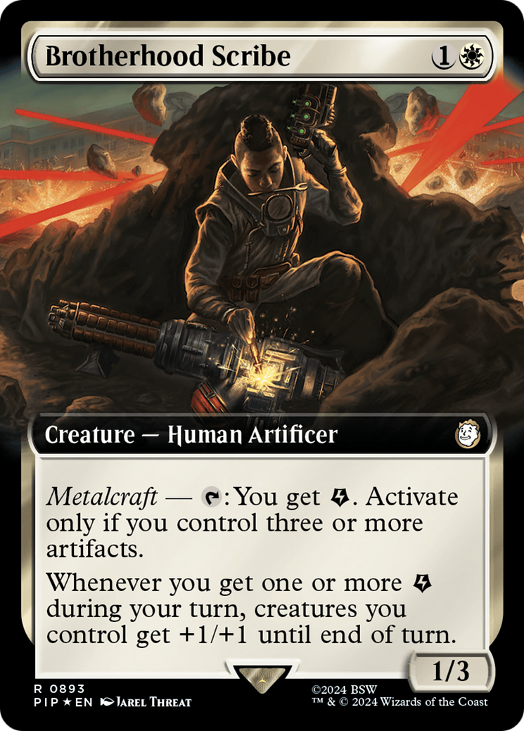 Brotherhood Scribe (PIP-893) (Extended Art) (Surge Foil)