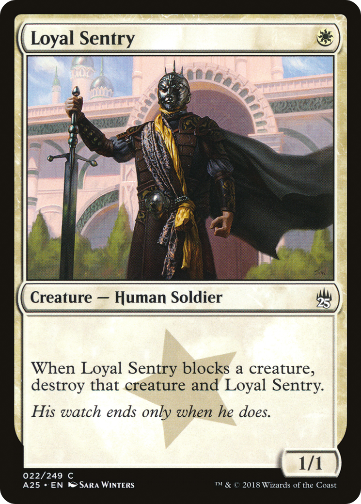 Loyal Sentry (A25-022) (Foil)