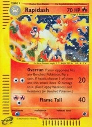 Rapidash (26) (EX-026) (Reverse Holofoil)