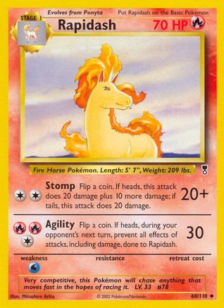 Rapidash (LC-060) (Reverse Holofoil)