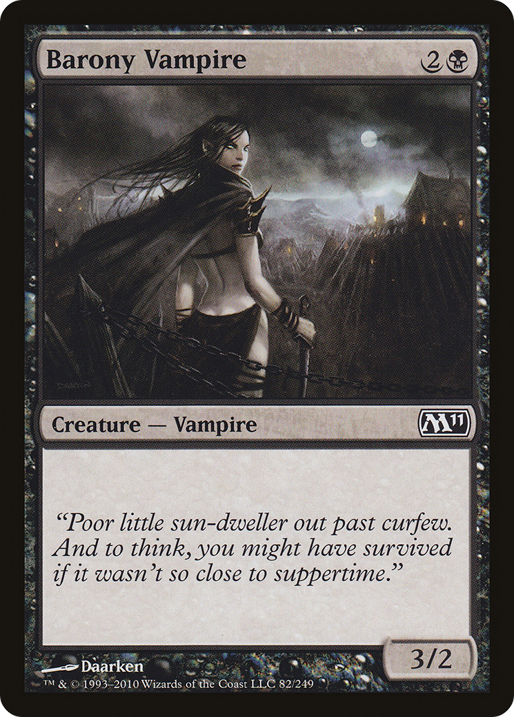 Barony Vampire (M11-082) (Foil)