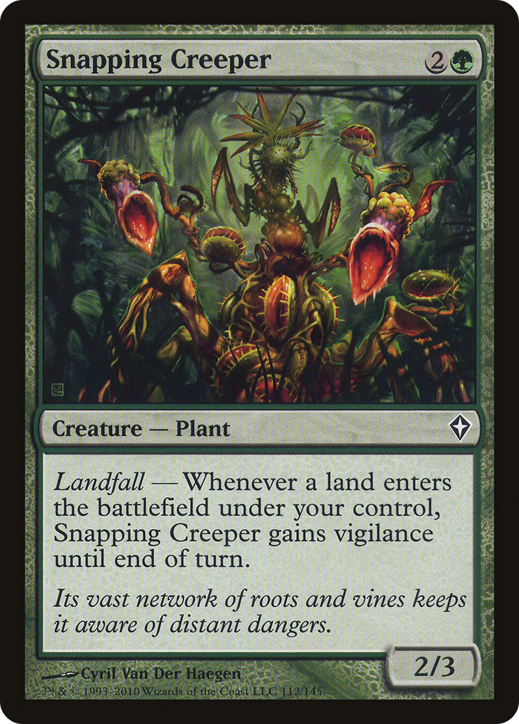 Snapping Creeper (WWK-112) (Foil)