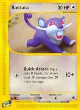 Rattata (EX-128) (Reverse Holofoil)