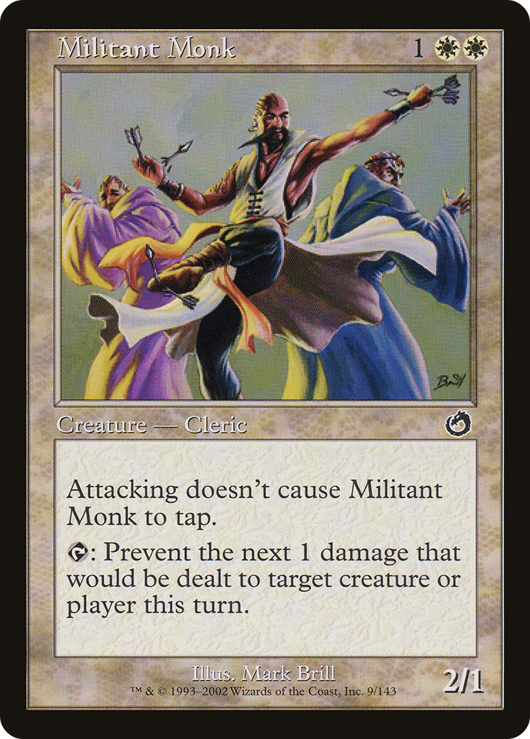 Militant Monk (TOR-009) (Foil)