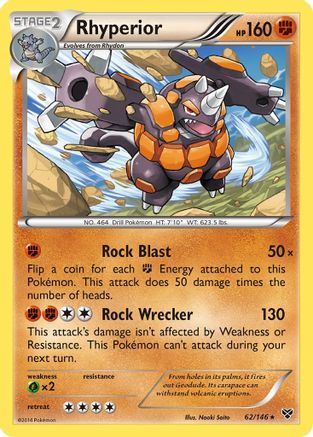 Rhyperior (XY-) (Reverse Holofoil)