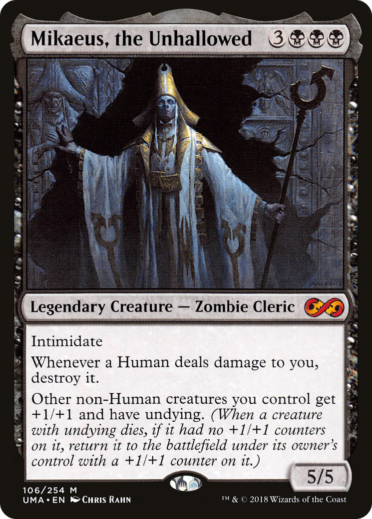 Mikaeus, the Unhallowed (UMA-106) (Foil)