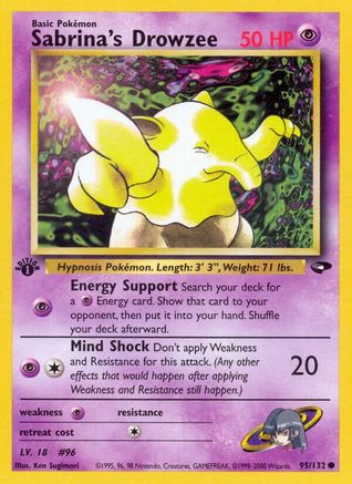 Sabrina's Drowzee (G2-095) (1st Edition)